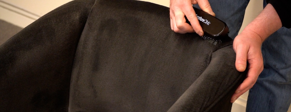 brush to soften the fabric paint